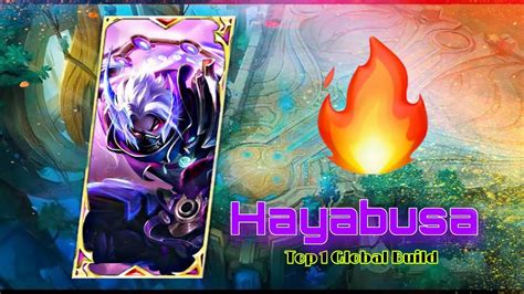 Hayabusa Fast Rotation Hayabusa Top 1 Global Build MLBB YouTube