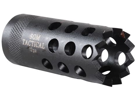 Sgm Tactical Saber Muzzle Brake Saiga 12 Ga Steel Black