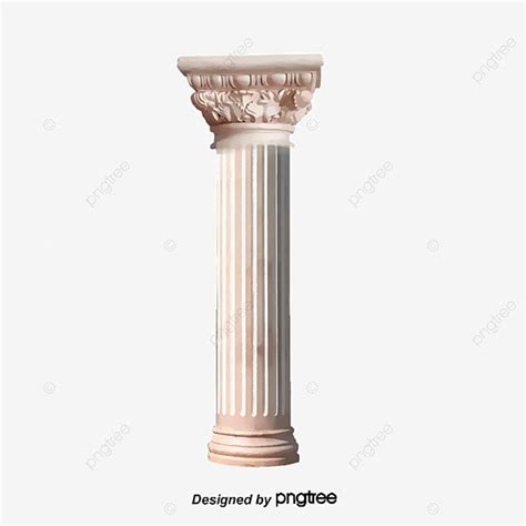 Psd Photoshop Modern House Design Pillars Illustration Clip Art