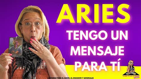 ARIES CONFIRMADO SE FUÉ AÚN QUERIÉNDOTE Y NO LO SABÍA SE ARREPIENTE