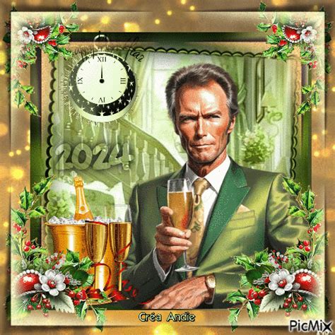 Clint Eastwood Acteur Américain Free Animated  Picmix