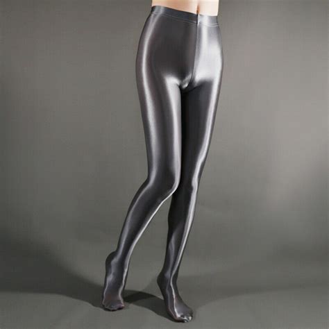 Plus Size Hochglanz Wetlook Strumpfhose Satin Gl Nzend Stockings Tights