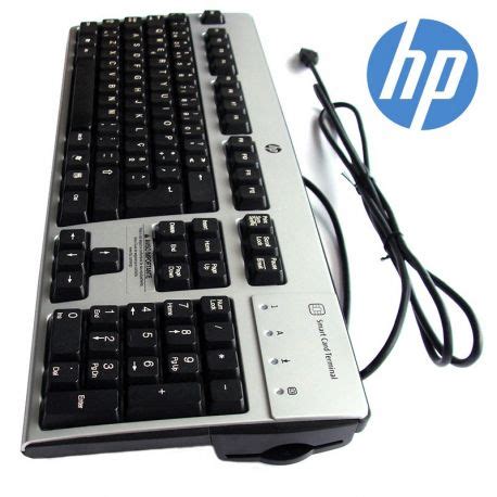 Teclado HP Português USB SmartCard Leitor do Cartão do Cidadão