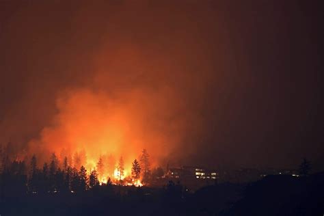 British Columbia residents on high alert as wildfires force state of ...