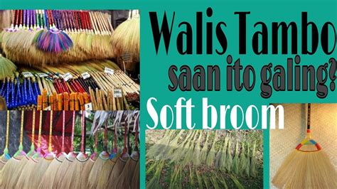 Walis Tambo Soft Broom Saan Ito Galing Tiger Grass Made Youtube