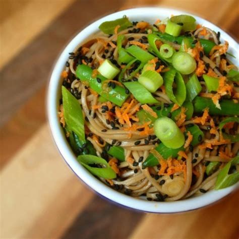 Soba Noodle Salad With Sesame Ginger Vinaigrette Eating Made Easy