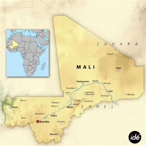 Lopération Serval Au Mali Cartographie Cartographie Opération Carte