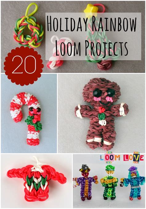 20 Awesome Holiday Rainbow Loom Designs