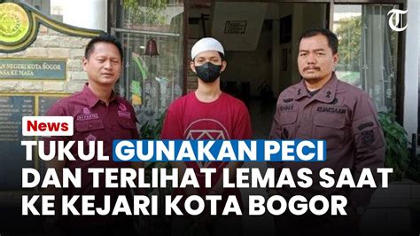 Penampilan Eksekutor Pembacokan Siswa Smk Bogor Saat Diserahkan Ke