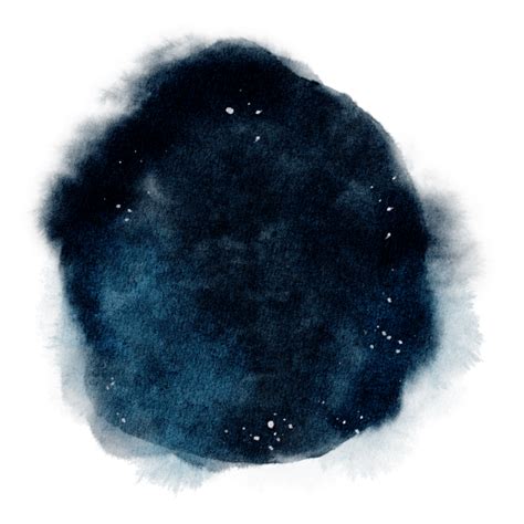 Deep Blue Abstract Background Watercolor Splash 10335692 Png