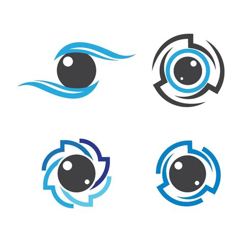 Eye Care Logo Images Set 2192327 Vector Art At Vecteezy