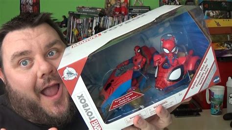 Spider Man And Spider Ham Bike Set Marvel Toybox Disney Store Exclusive