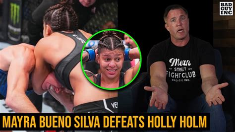 Mayra Bueno Silva chokes Holly Holm calls out Julianna Peña for vacant