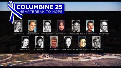 Columbine 25 Years Later Remembering The 13 Lives Lost