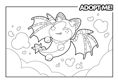 16 Adopt Me Coloring Page Avaniazriani