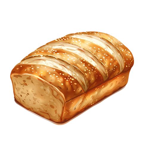 Freshly Baked Loaf Of Bread With Crispy Crust 46801409 PNG