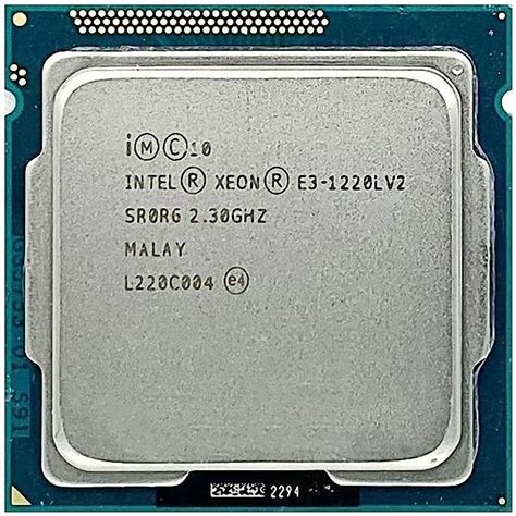 Intel Xeon E3 1220L V2 SR0R6 2C 2 3GHz 3 MB 17W LGA1155 Intel Xeon E3