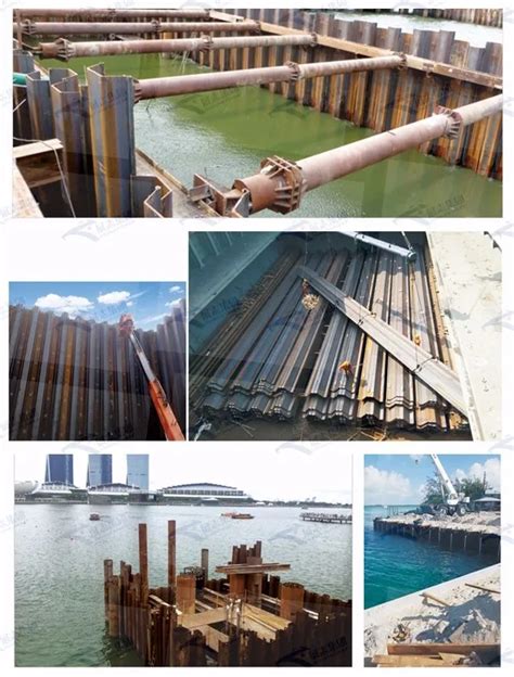 Sy295 Sy390 Steel Type Iii 3 Iiia 3a Sheet Pile Buy Type Iii Sheet