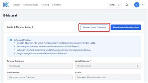 E Meterai Pengertian Penggunaan Dan Pembelian Info Pajak Terbaru