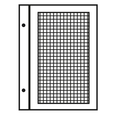 Feuilles Fs Neutres Quadrill Es Avec Lis R Noir Yvert Et Tellier