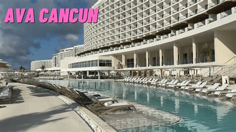 AVA Cancun Tour And Review Luxury Cancun All Inclusive Hotel YouTube