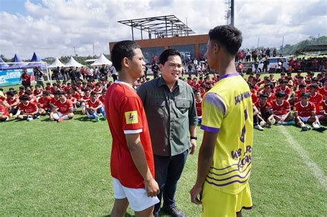 Seleksi Timnas U 17 Erick Thohir Harus Sesuai Kreteria Tidak Boleh