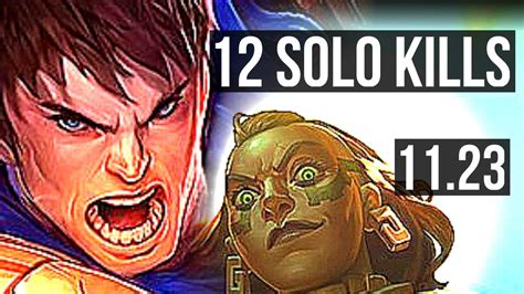 Garen Vs Illaoi Top 12 Solo Kills Legendary 17 2 4 Rank 11 Garen