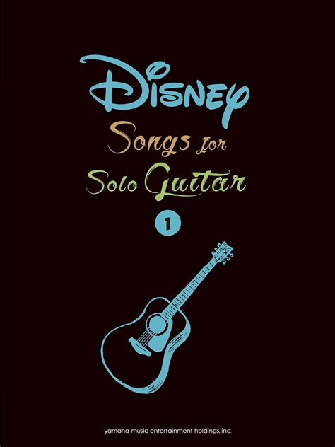 Disney Songs for Guitar Vol.1 Sheet Music Book /English Version – Wasabi Sheet Music