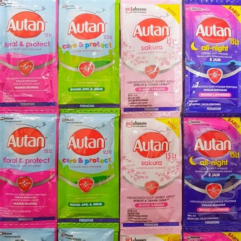 Jual Autan Protect Lotion Anti Nyamuk Ml Renceng Isi Sachet All