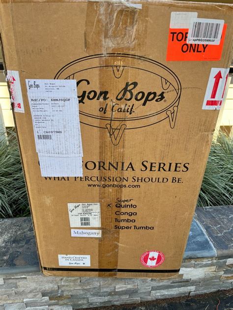 Gon Bops California Series Super Quinto Conga Ebay