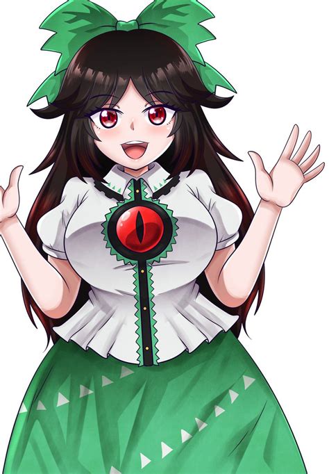 Seireiart ☯ On Twitter Utsuho Reiuji Okuu Strip Game Part 1 Textless Version Touhou 東方