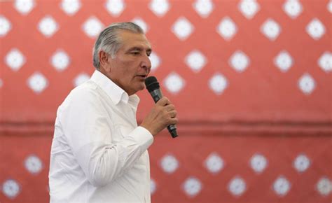 Llama Adán Augusto a mantener la unidad y a guardar calma y paciencia