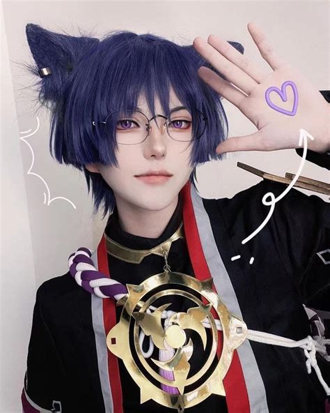 Lujiuerhei As Scaramouche Cosplay Cosplay Boy Cosplay Anime