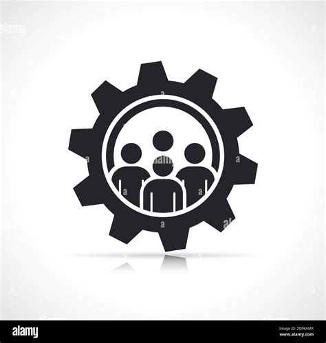 Vector Business Work Team Icon Stock Vector Image And Art Alamy