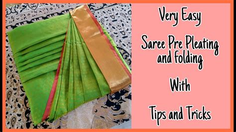 Saree Pre Pleating Saree Draping Ready Pleated Saree Saree Wear