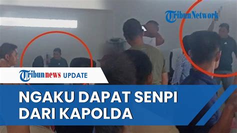 Geram Lihat Aksi Koboi Bos Deliserdang Tembak Senpi Yang Diakui Dari