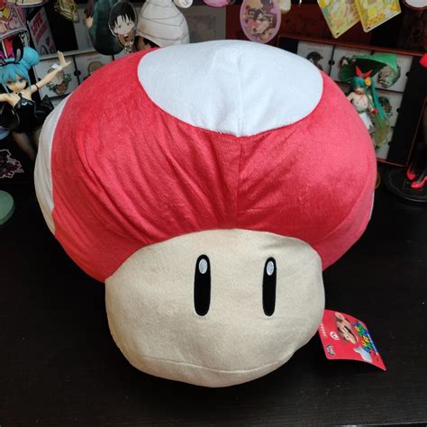 Huge Mario mushroom plush. One available, not likely... - Depop