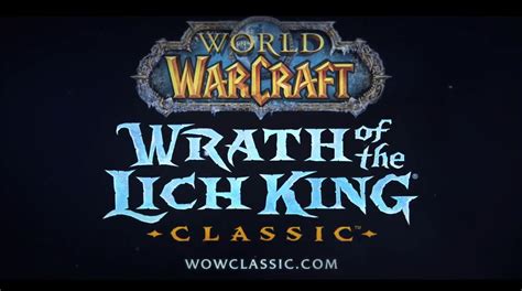 Wrath Of The Lich King Classic Announced Warcraft Tavern