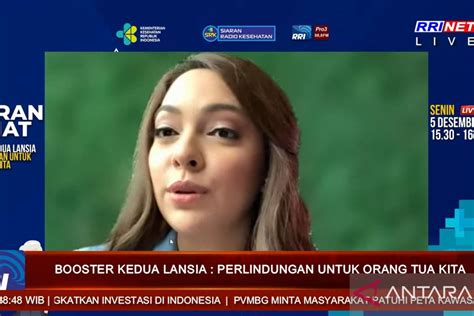 Reisa Vaksinasi Booster Kedua Lansia Ikhtiar Akhiri Pandemi Covid