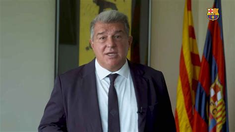 Joan Laporta Valora La Sentencia Sobre La Superliga Vídeo Dailymotion