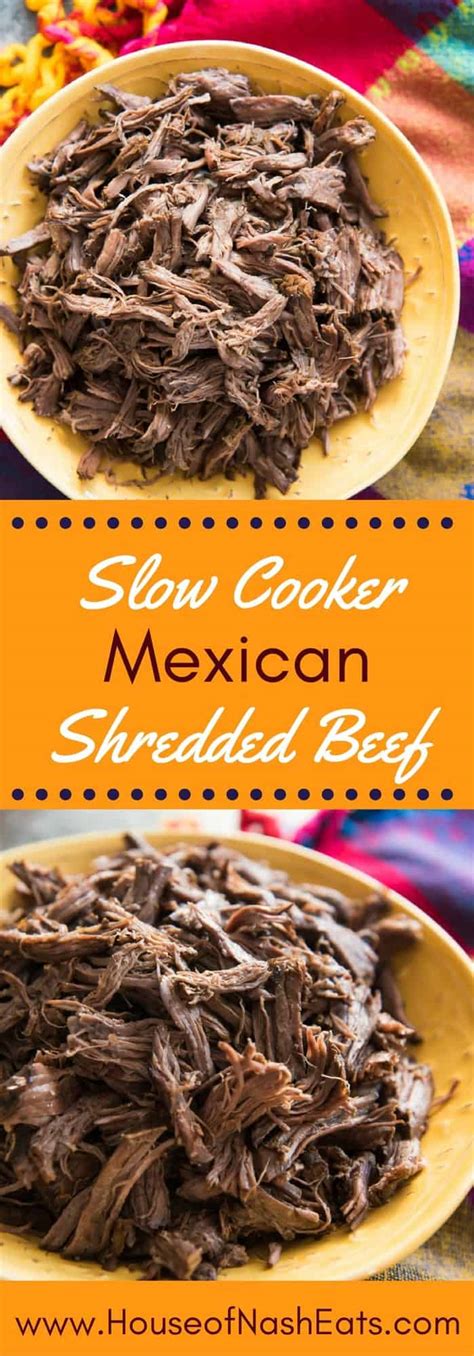 Mexican Shredded Beef Barbacoa Slow Cooker Or Instant Pot