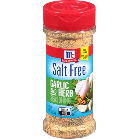 McCormick Garlic & Herb Seasoning, 4.37 OZ - Walmart.com - Walmart.com