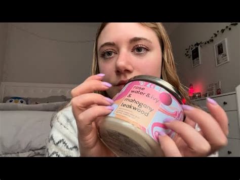 Asmr Candle Collection Tapping Lid Sounds Scratching Whisper