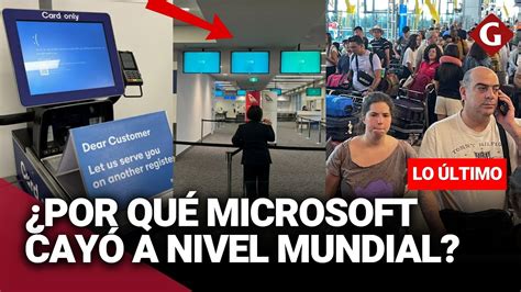 CaÍda De Microsoft Causa Caos En Aeropuertos Crowdstrike Niega Ataque