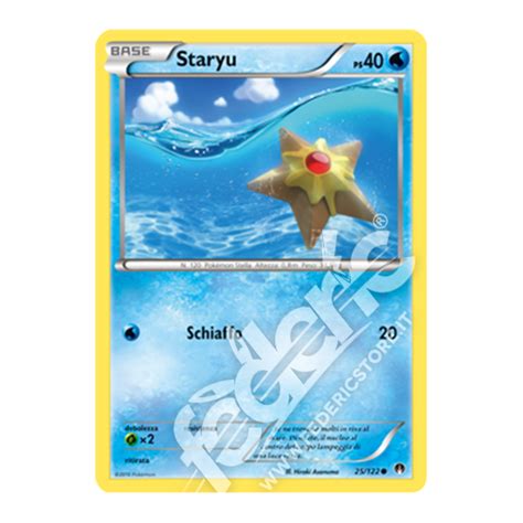 025 122 Staryu Comune IT MINT Federicstore