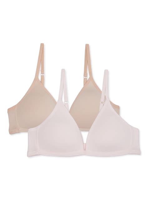 Maidenform Girls Molded Wireless Bras 2 Pack Sizes 30a 36a