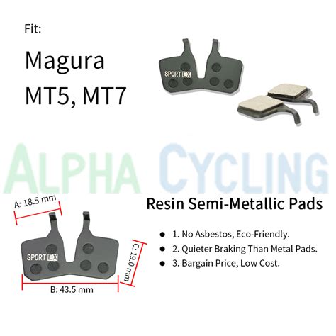 Bicycle Brake Pads For Magura MT5 MT7 Disc Brake Grandado