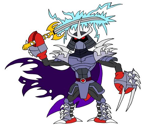 The Shredder Tmns Version With Sword Of Tengu By Rodan5693 On Deviantart