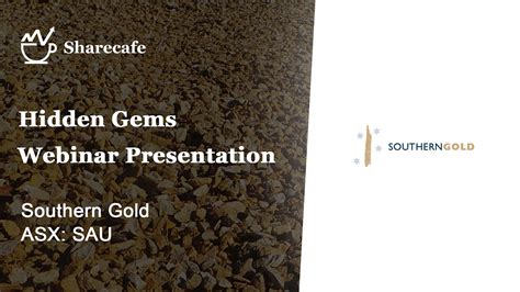 Southern Gold ASX SAU Webinar Presentation ShareCafe