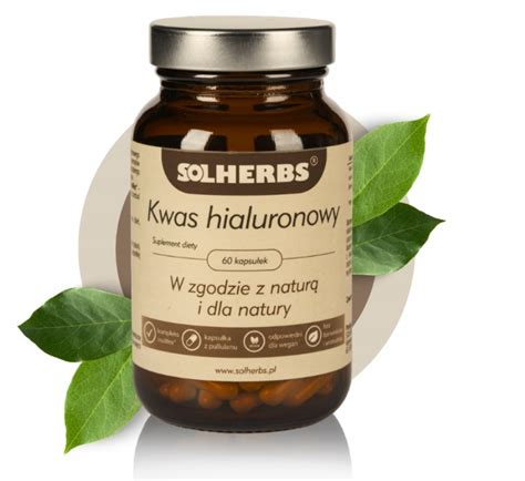 SOLHERBS KWAS HIALURONOWY 60 Kaps 13236404137 Allegro Pl